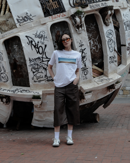 JORTS BAGGY LEATHER NEGRO