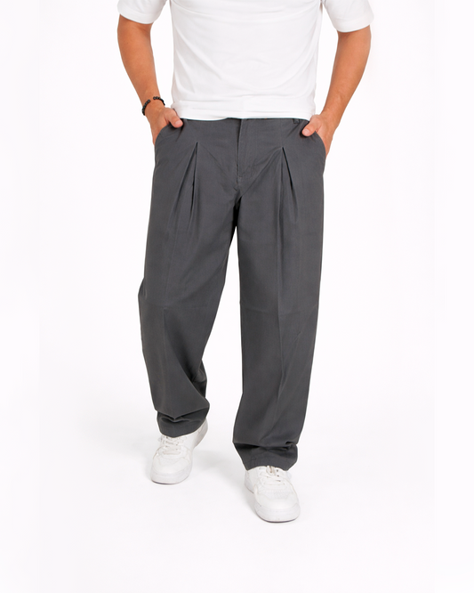 BAGGY DRESS GRIS OLD MONEY