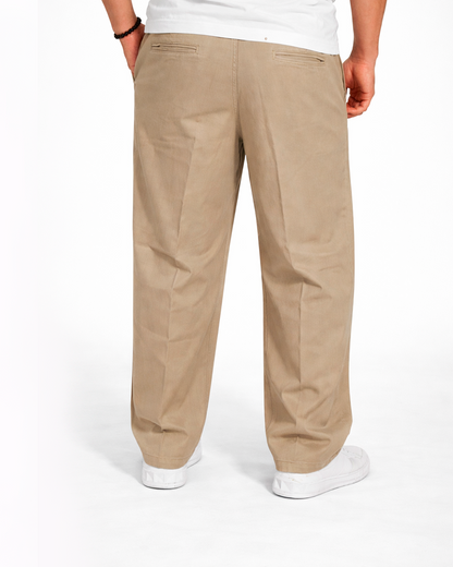 BAGGY DRESS BEIGE OLD MONEY