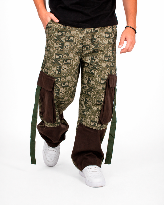 TACTICAL CAMO DRIL VERDE CAMUFLADO